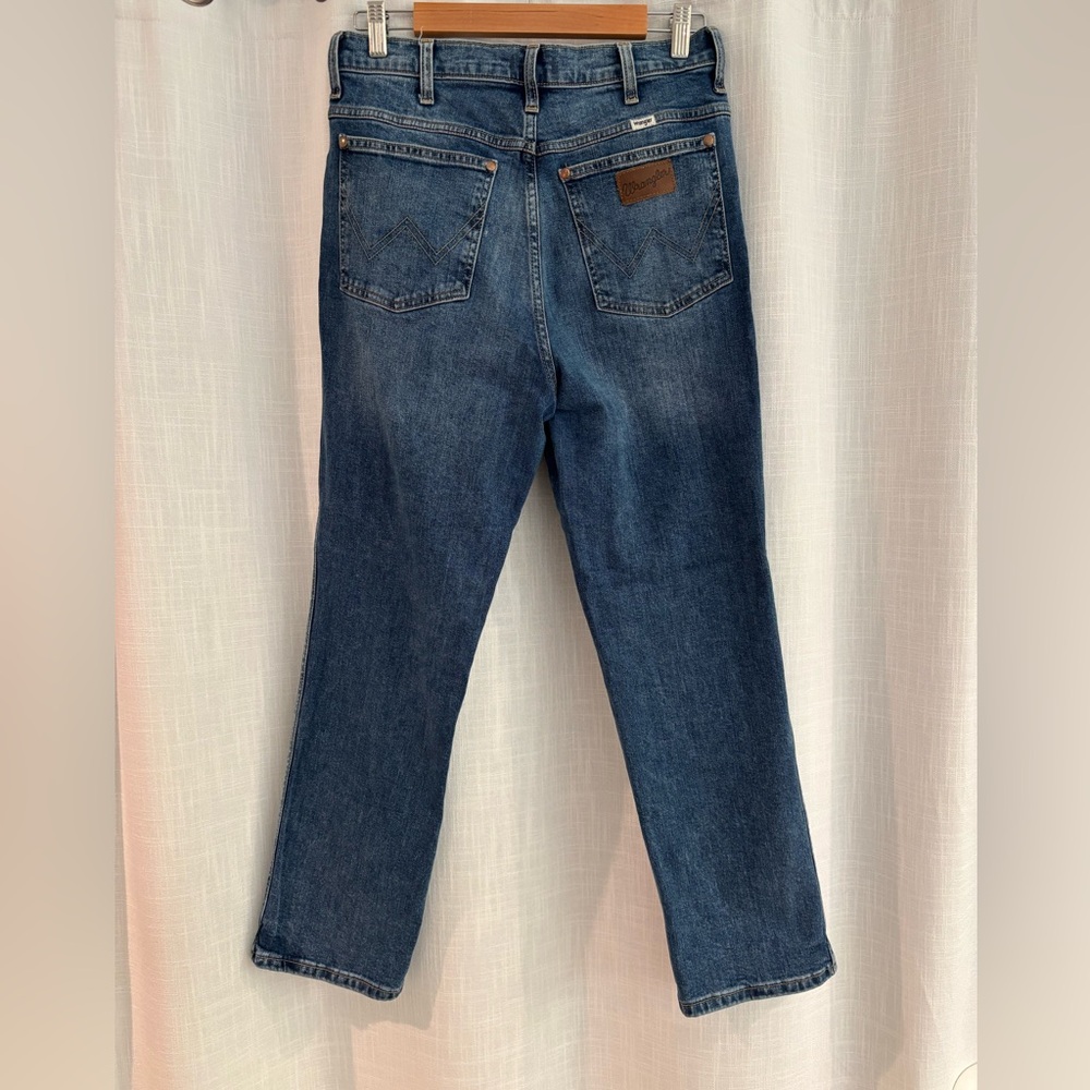 Wrangler Straight Leg Blue Jeans